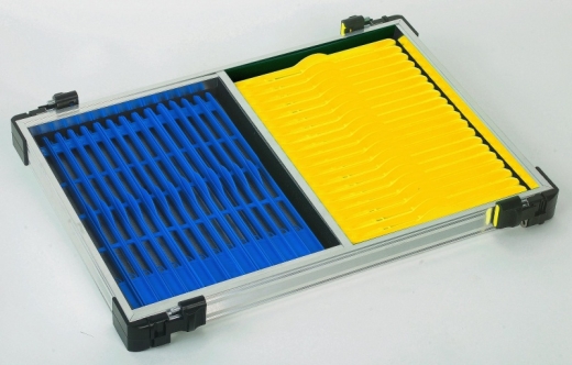 Rive 14 blue and 20 yellow winder kit and 30mm tray, room for 34 rigs